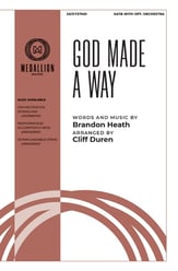 God Made a Way SATB choral sheet music cover